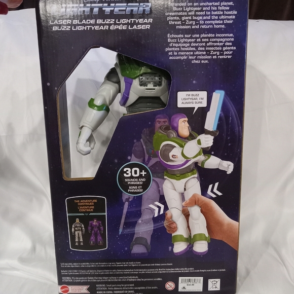 Disney Pixar Buzz Lightyear - Picture 2 of 2